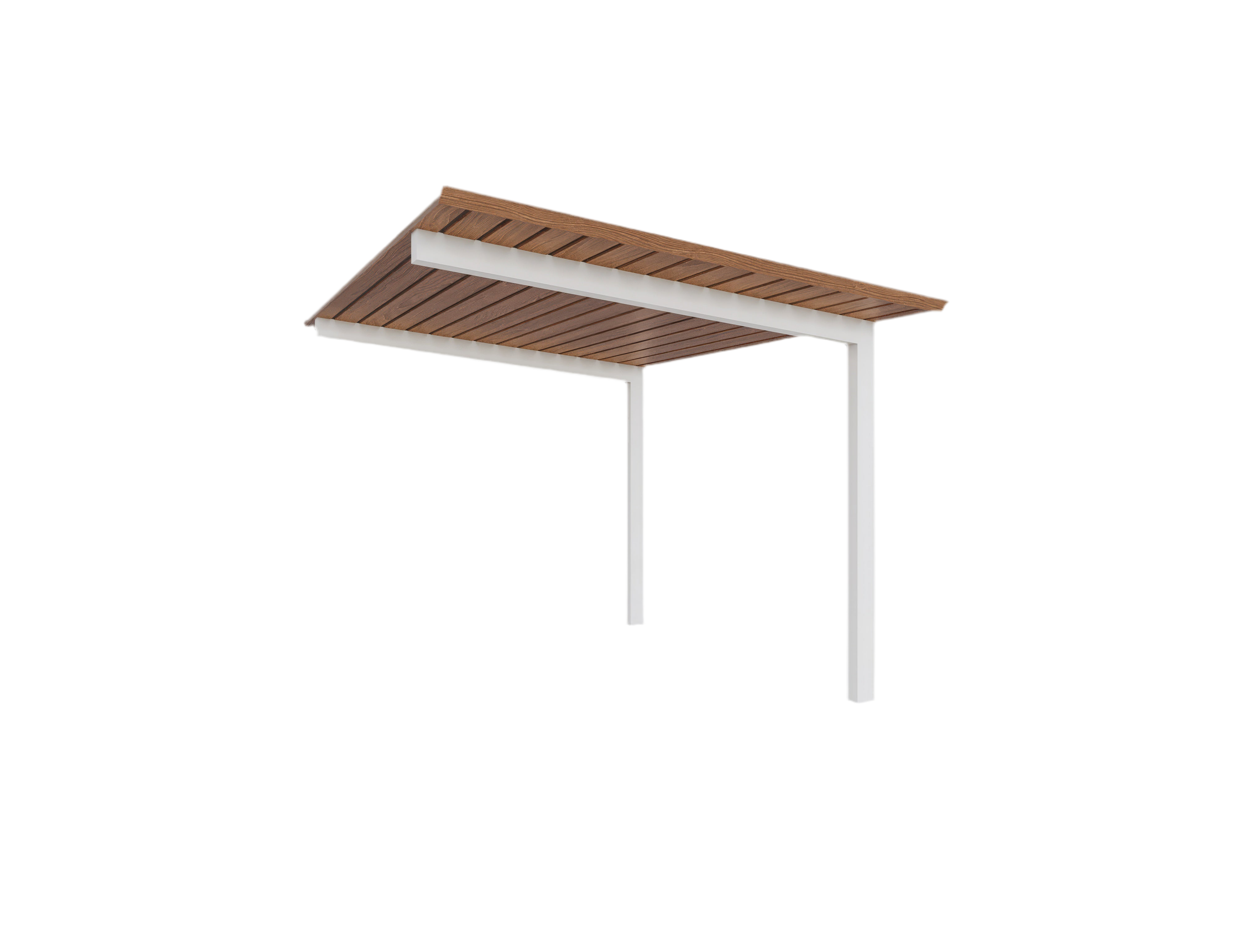 Mastershade 200 Surfmist / Timber Grain 4m x 3m