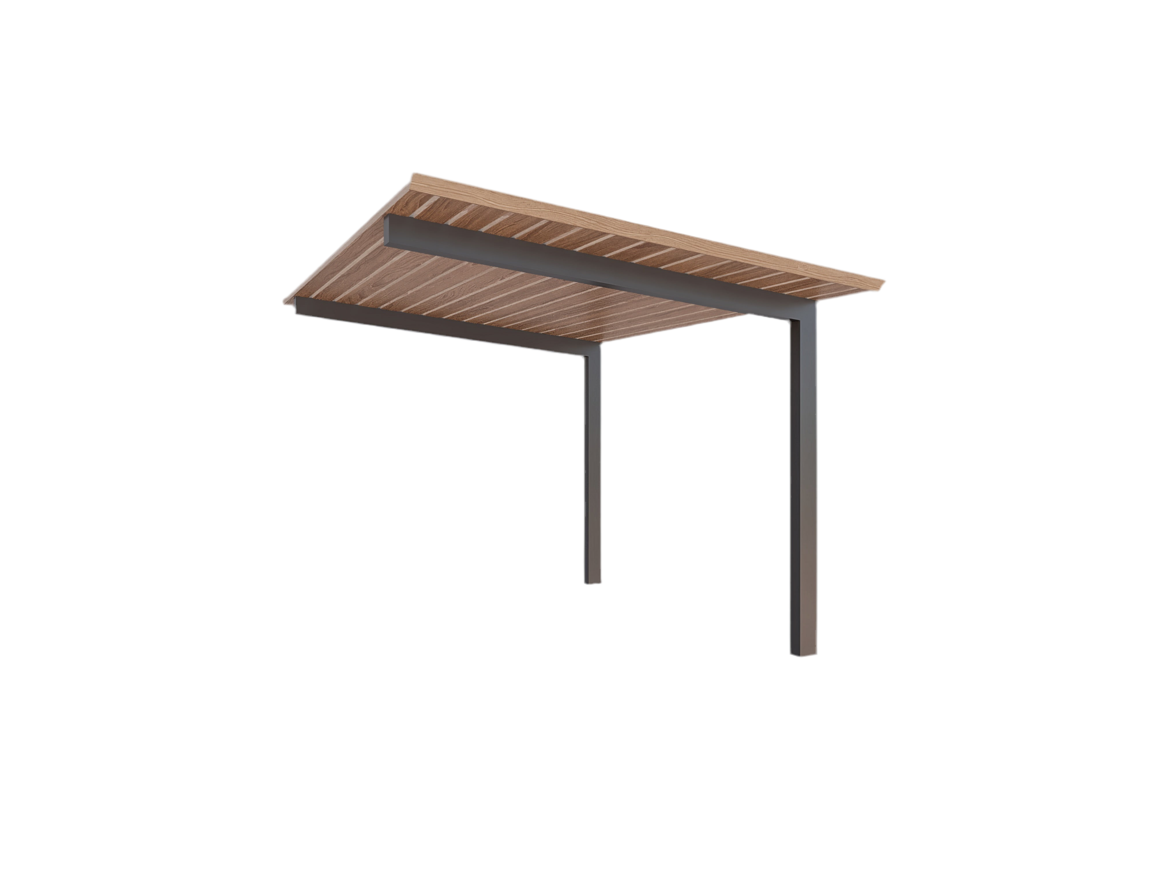 Mastershade 200 Monument / Timber Grain 4m x 3m