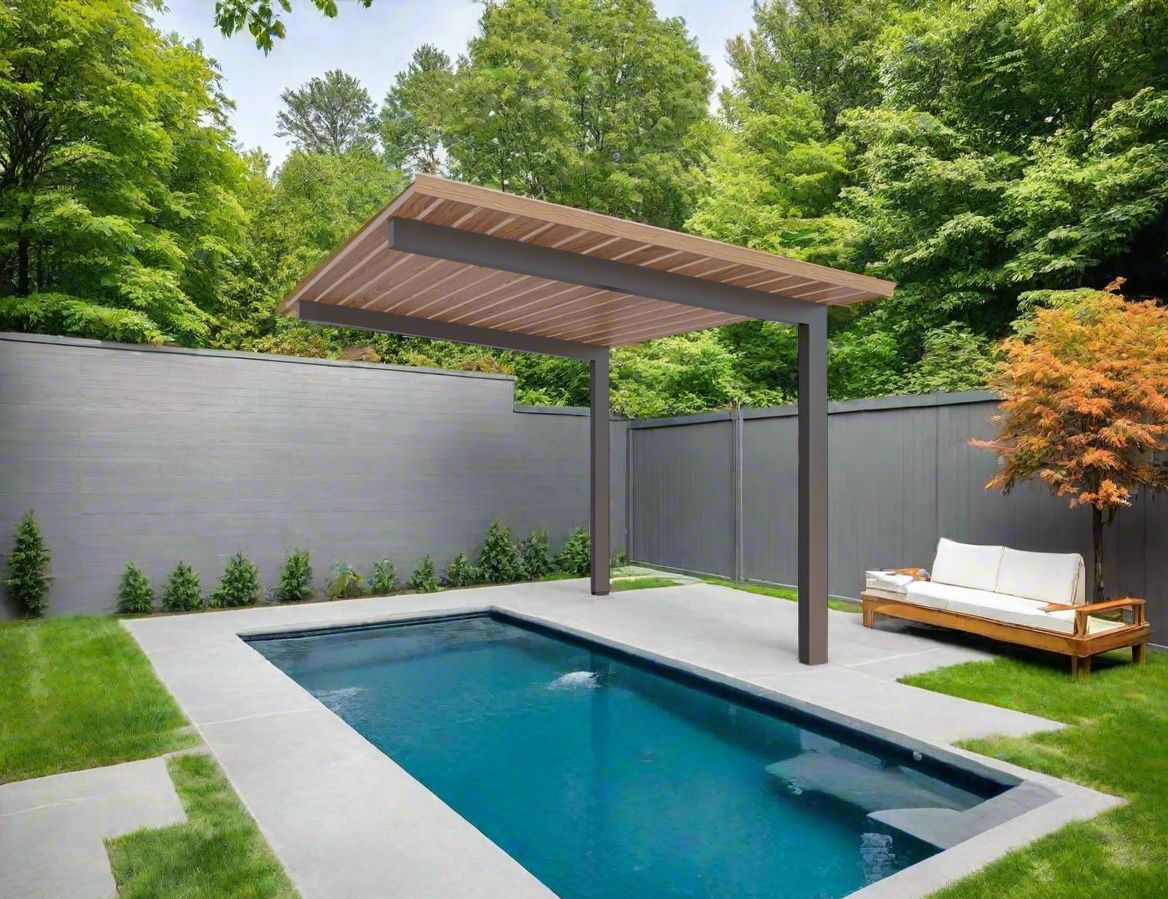 Mastershade 200 Monument / Timber Grain 4m x 3m