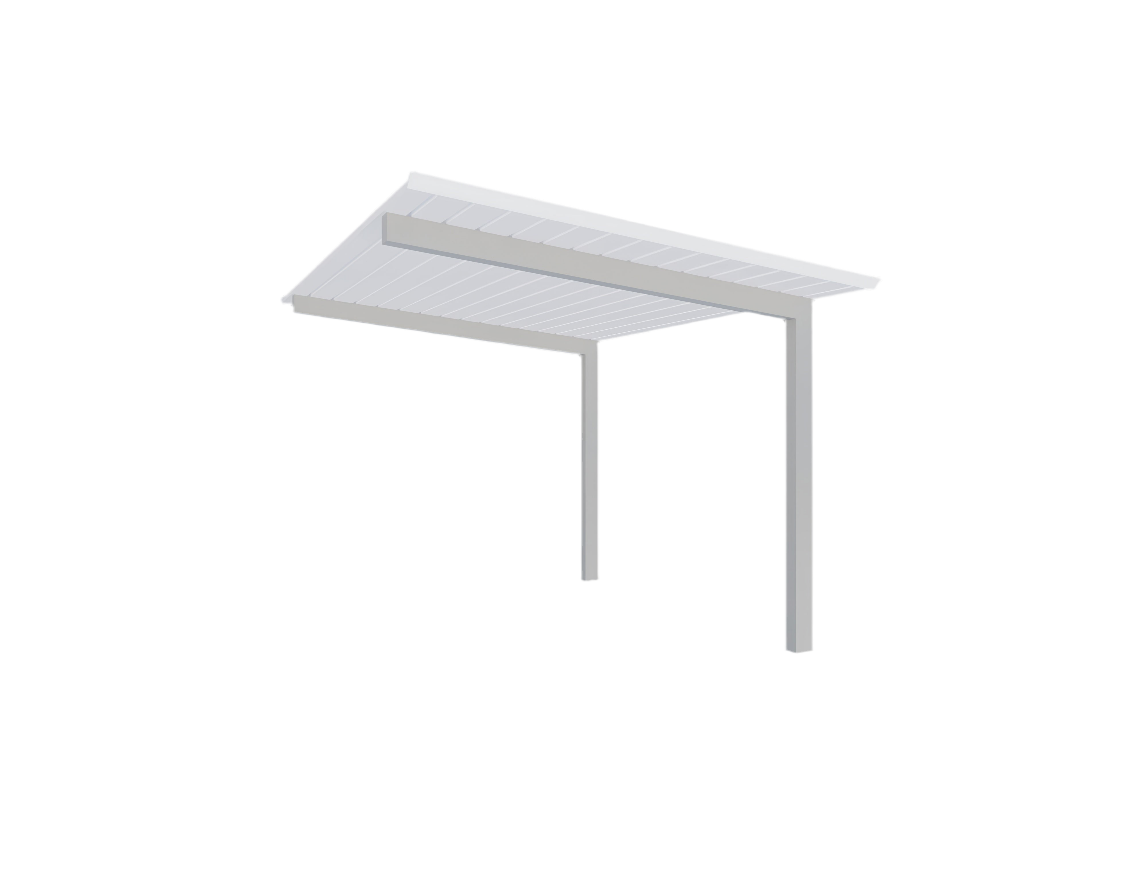 Mastershade 200 Shale Grey / White 4m x 3m