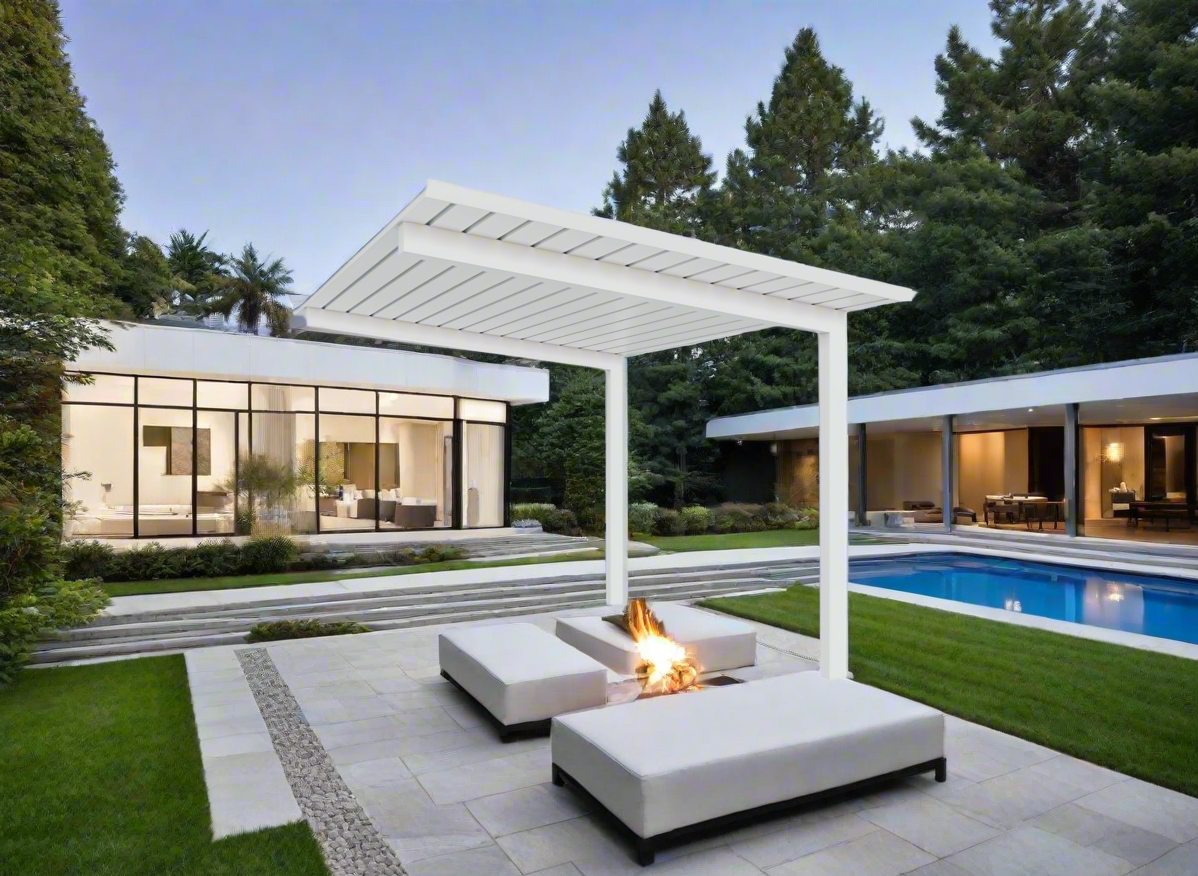 Mastershade 200 White / White 6.5m x 3m